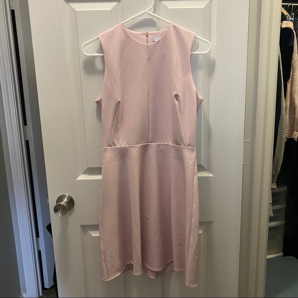 MANGO Pink Sleeveless Dress
